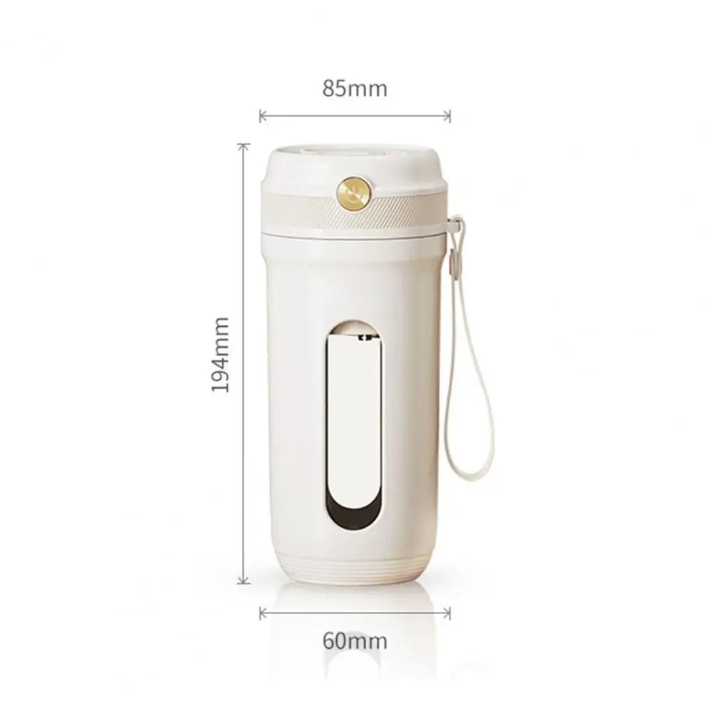 350ML Portable Juicer Wireless With Straw Electric Blender For Juice Milkshake Ce Cube Food Supplement Smoothie Mixer