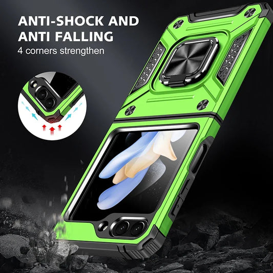 For Samsung Z Flip5 Anti-Fall Hard Cover Funda Case for Samsung Galaxy Z Flip 5 Flip5 Zflip5 5G Cell Phone Bag