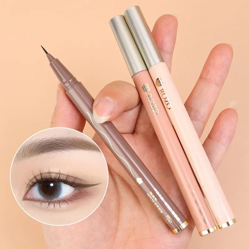 7 Colors Matte Glitter Eyeliner Pencil Waterproof Diamond Champagne Gold Brighten Lying Silkworm Highlighter Eyeliner Eye Makeup